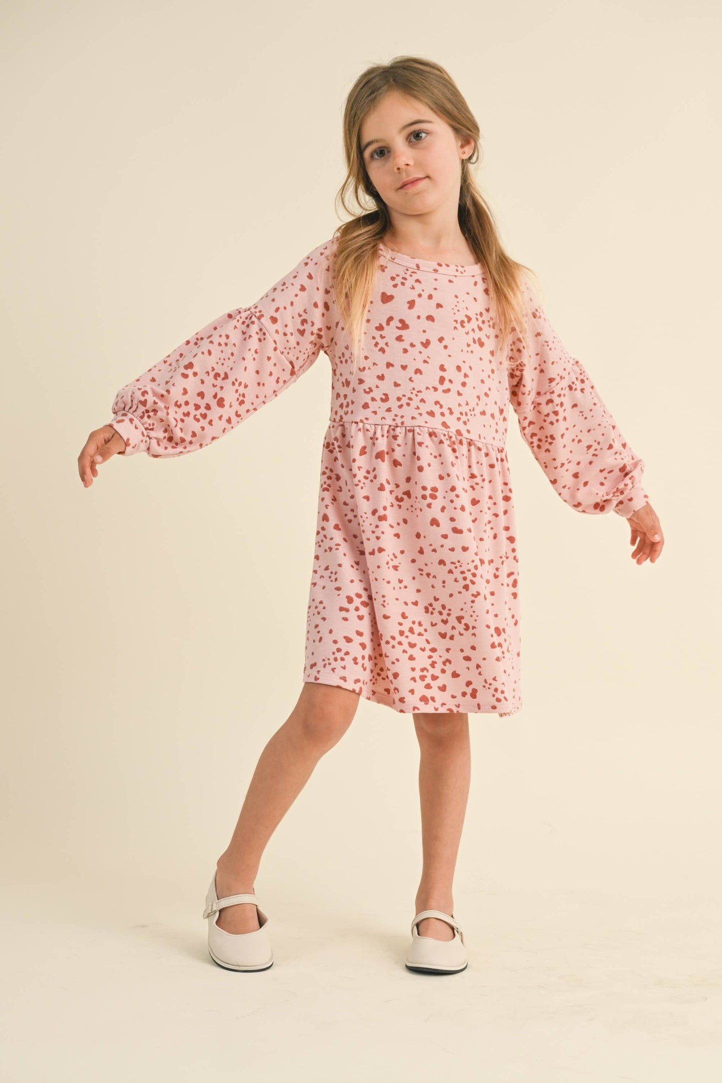 LONG SLEEVE KNIT DRESS