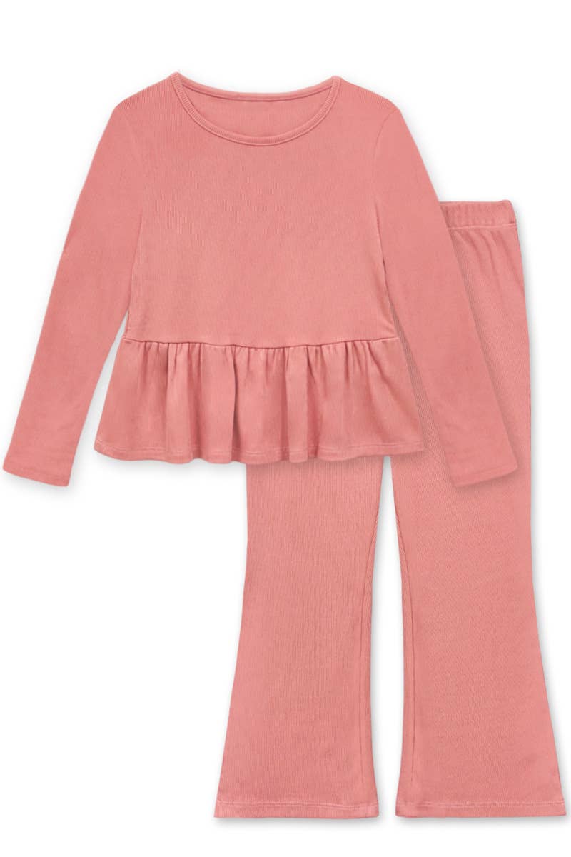 TKSS-D25-3343T Toddler's Babydoll Pant Set