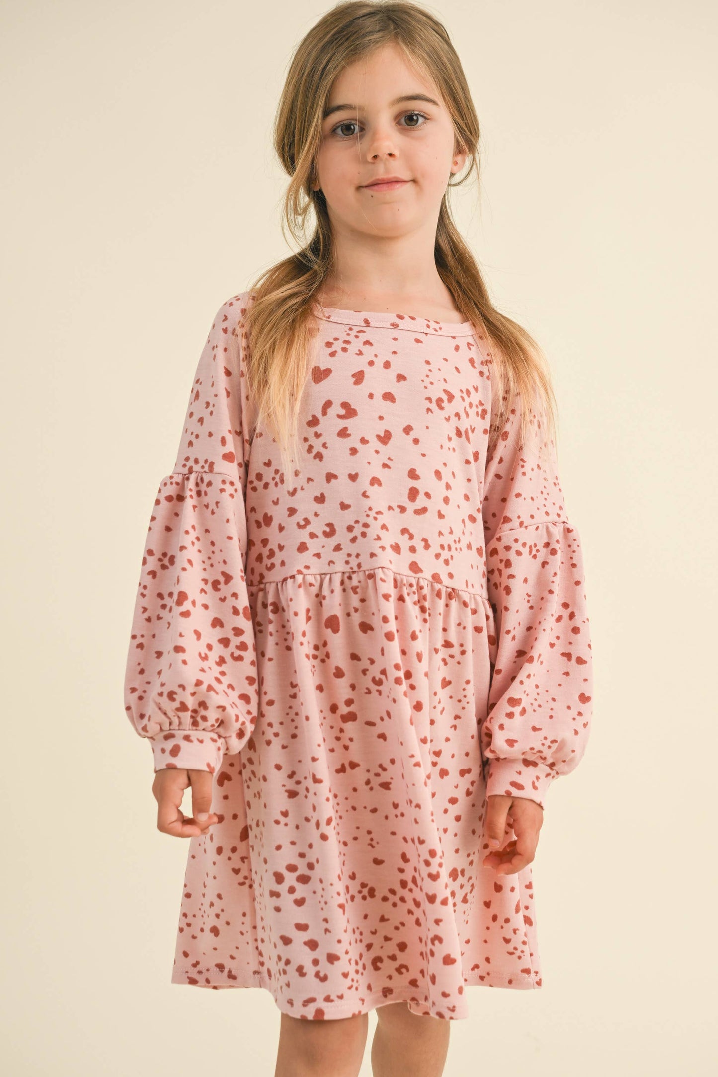LONG SLEEVE KNIT DRESS