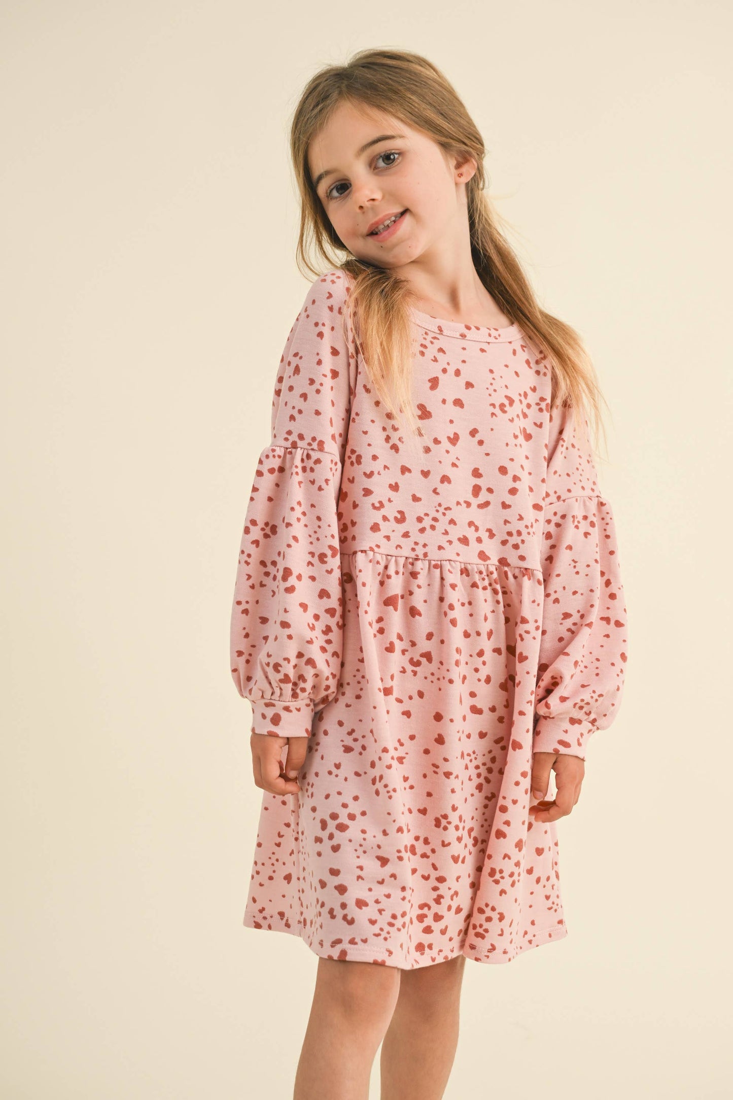 LONG SLEEVE KNIT DRESS