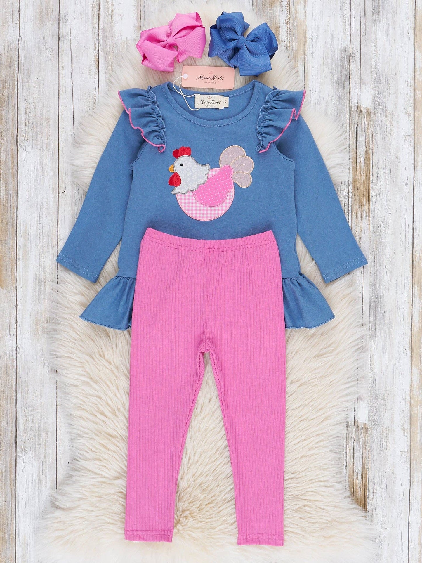 Feathered Friend Ruffle Outfit