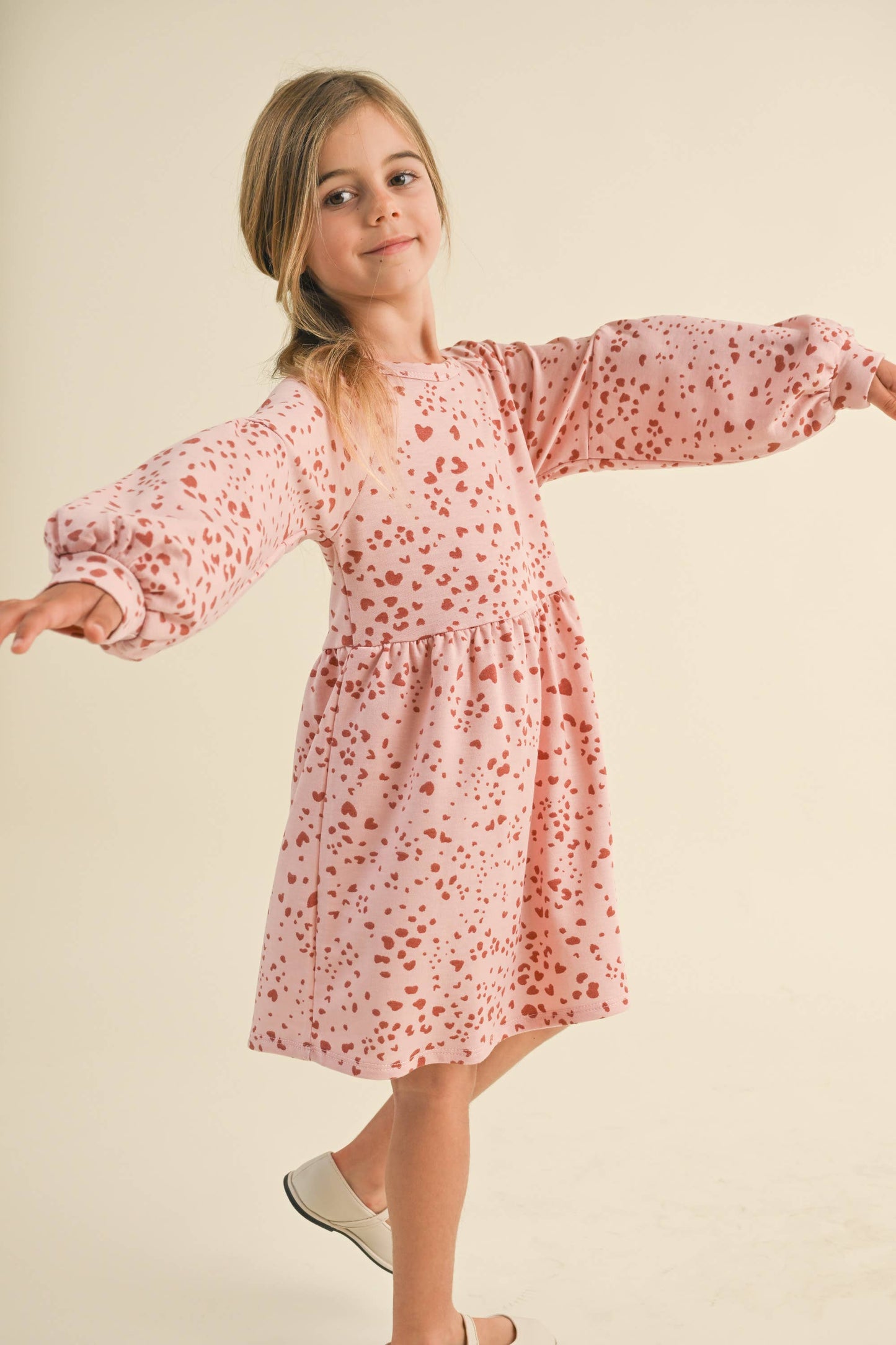 LONG SLEEVE KNIT DRESS