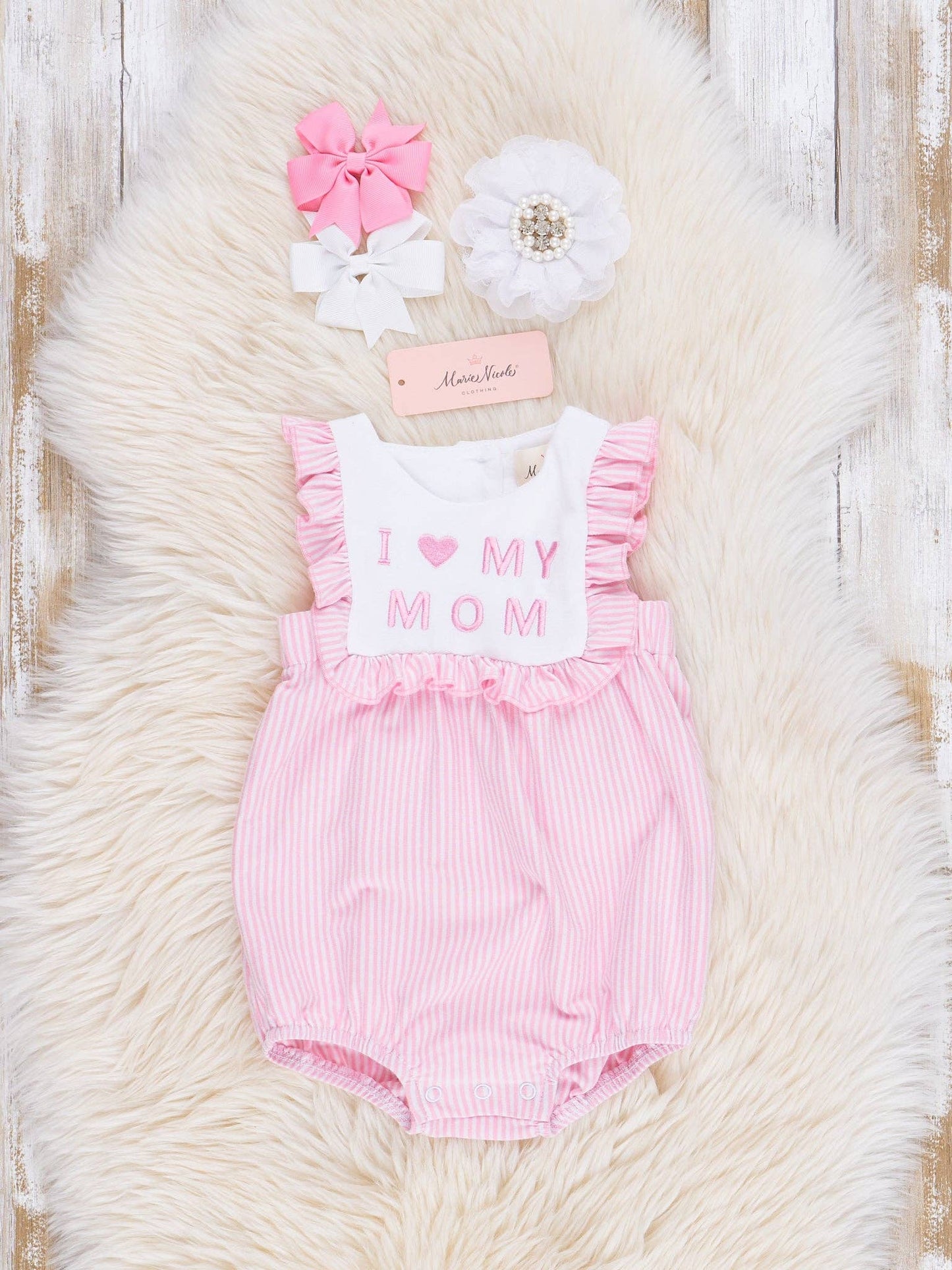 Pink Mom Love Bubble