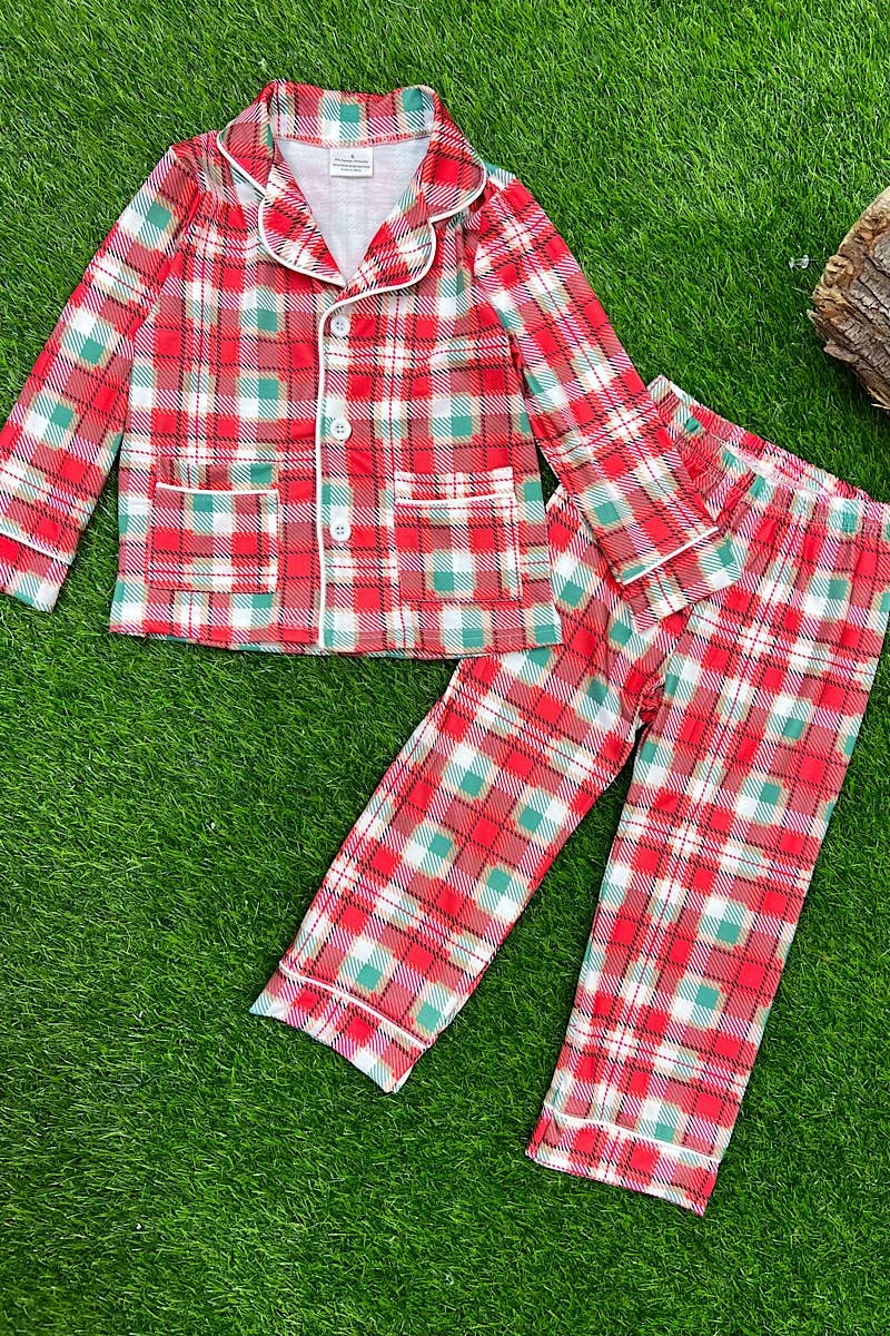 Festive Plaid pj’s