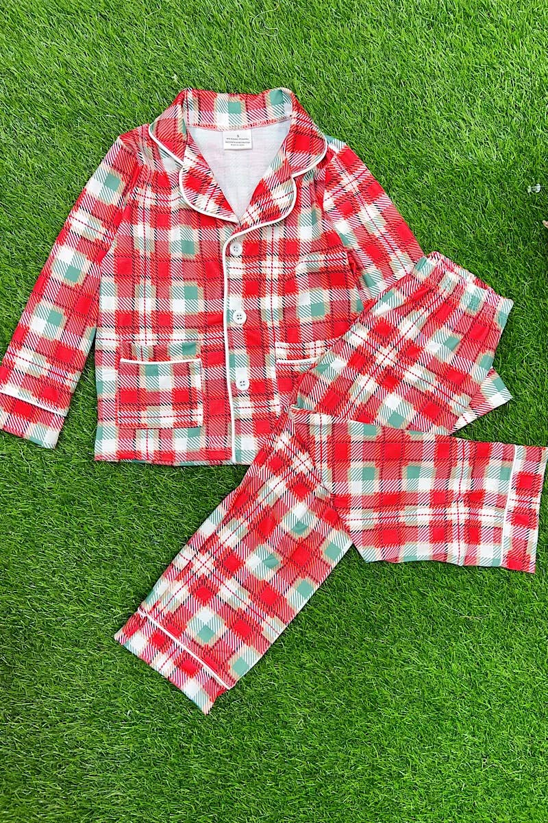 Festive Plaid pj’s