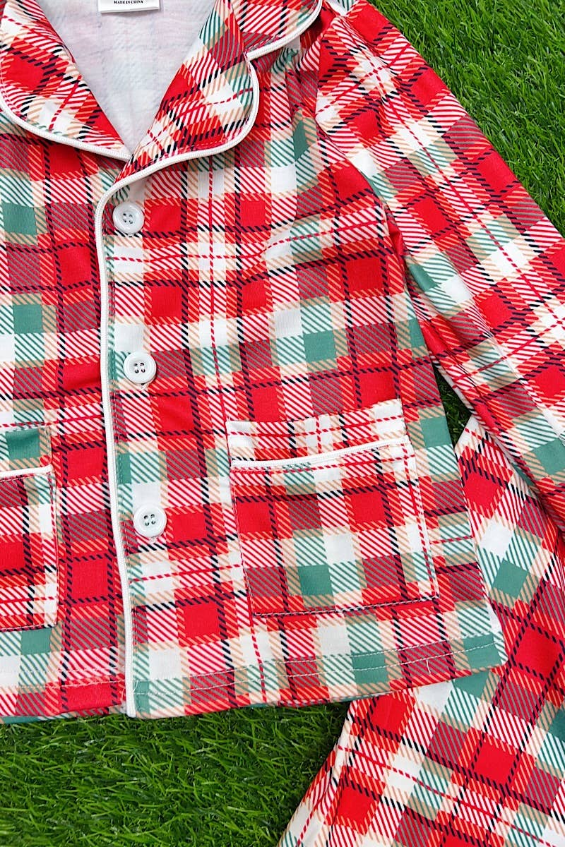 Festive Plaid pj’s