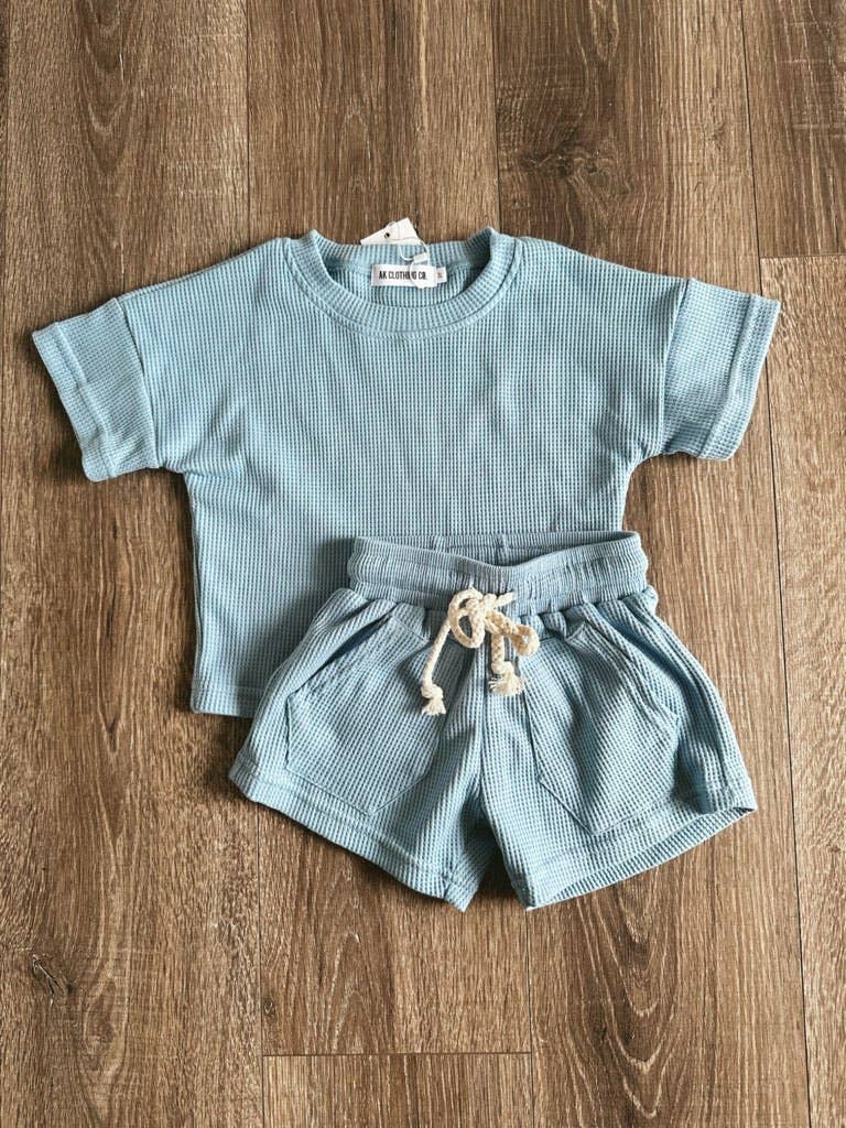 Blue Waffle Summer Set