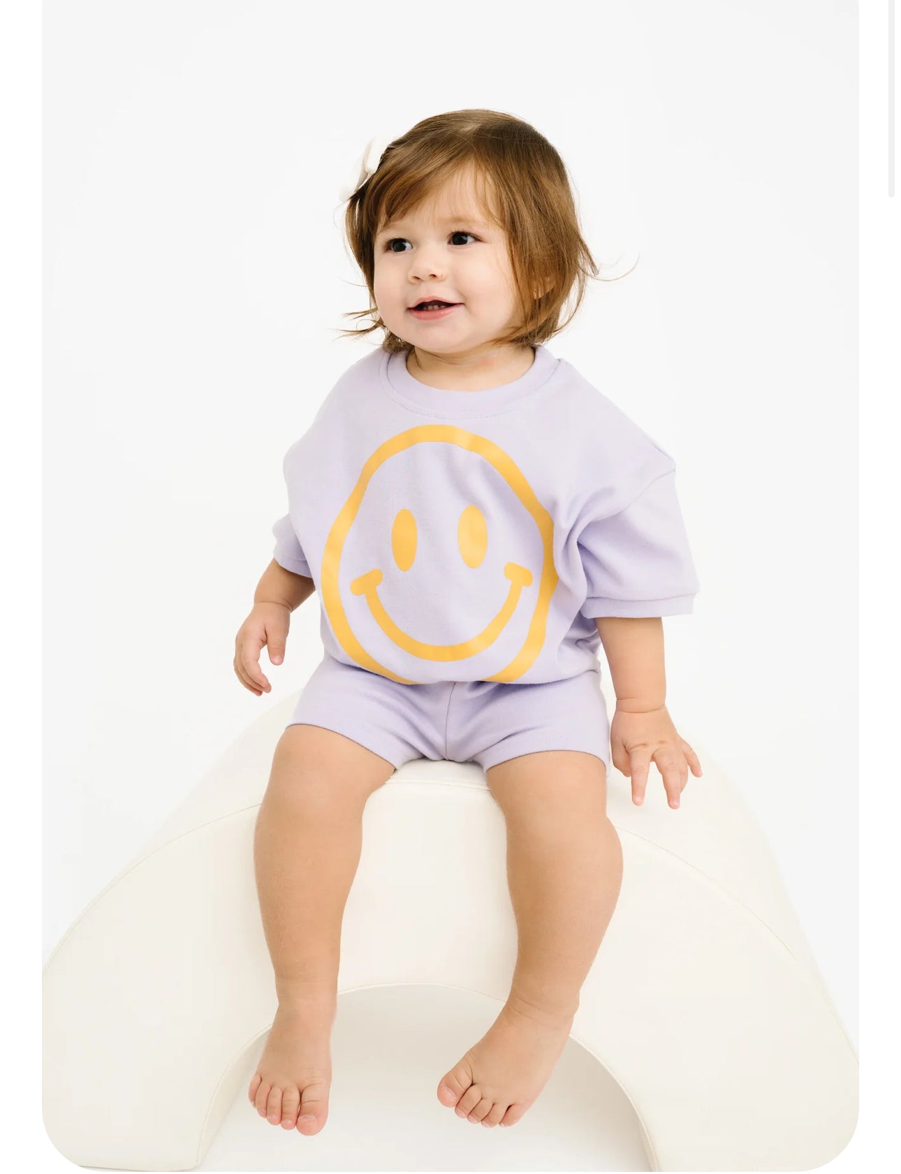 Violet smiley set