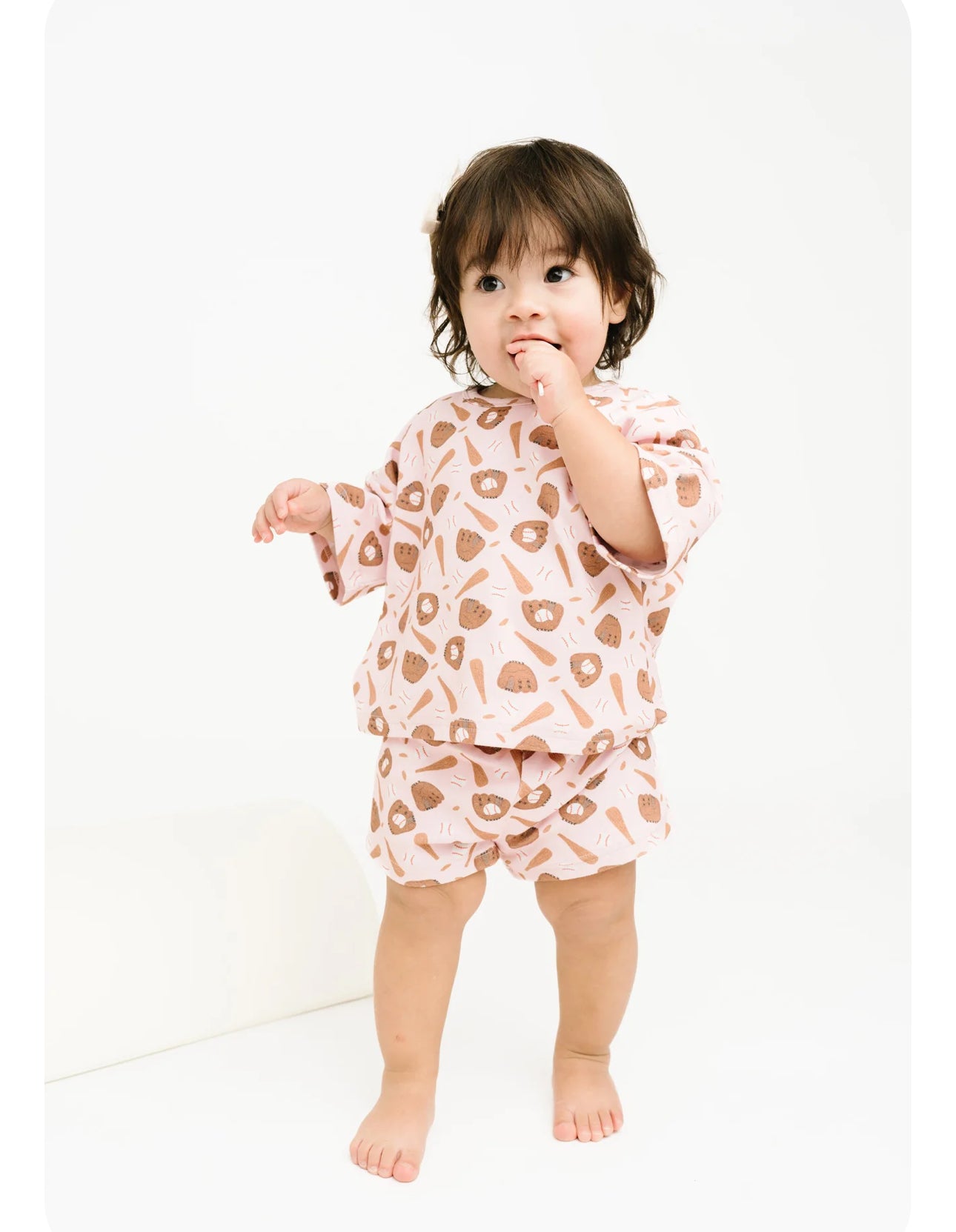 Baseball girl set