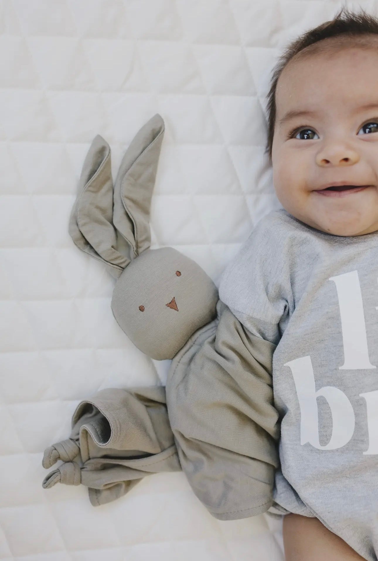 Pink bunny lovey