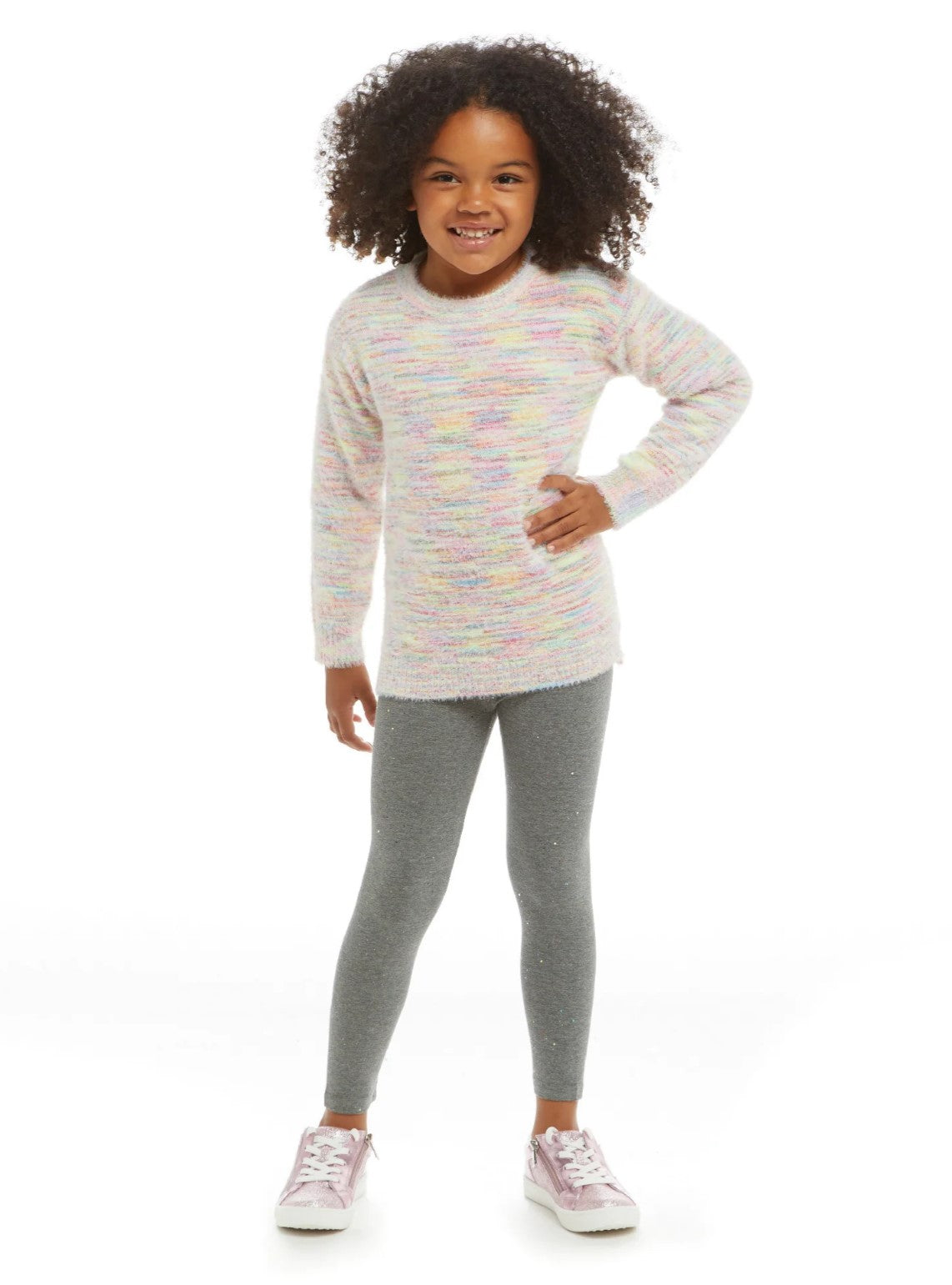 Multicolor Sweater & Legging Set