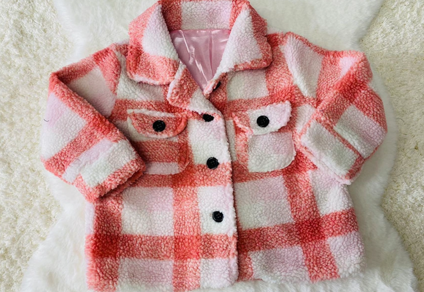 Sherpa Plaid Shacket