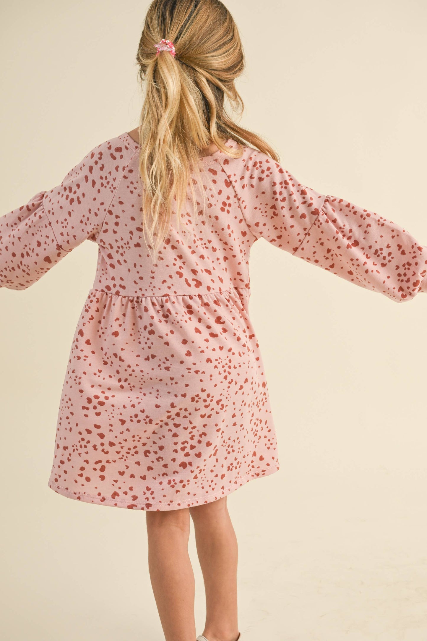 LONG SLEEVE KNIT DRESS