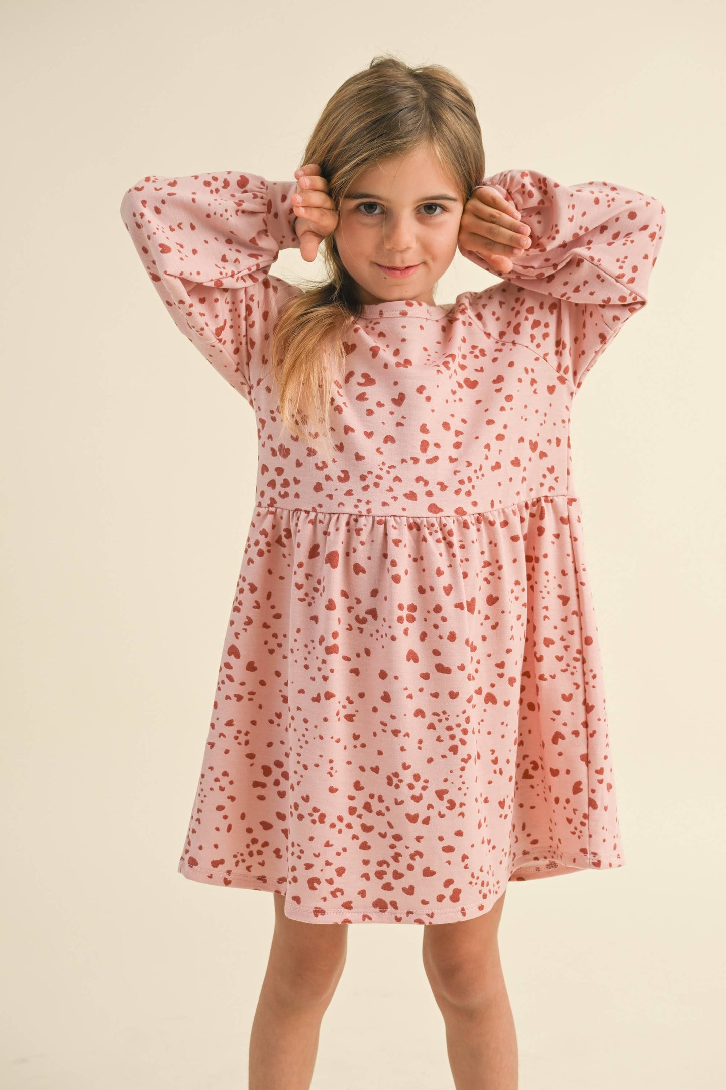 LONG SLEEVE KNIT DRESS