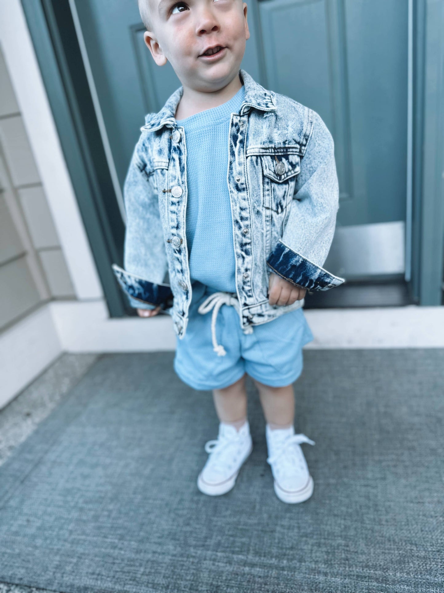 Blue Waffle Summer Set