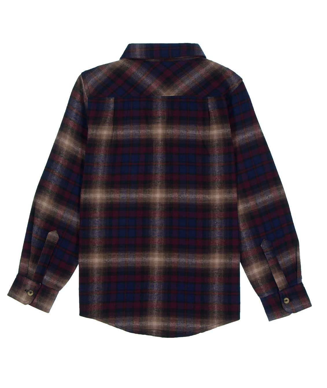 BOYS L/S FLANNEL SHIRT WITH CHEST POCKET