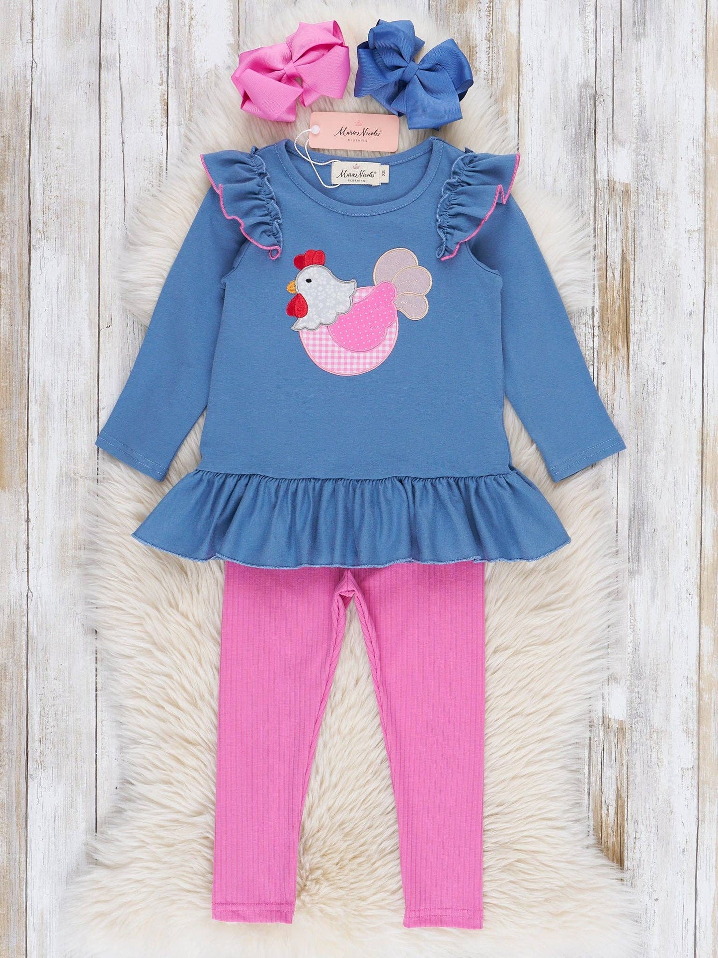 Feathered Friend Ruffle Outfit