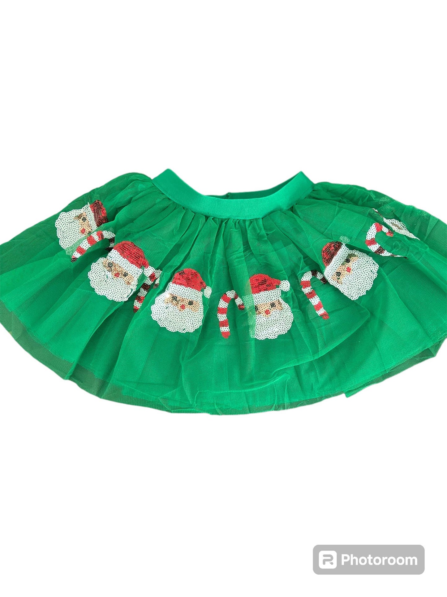 Candy Cane Santa Tutu