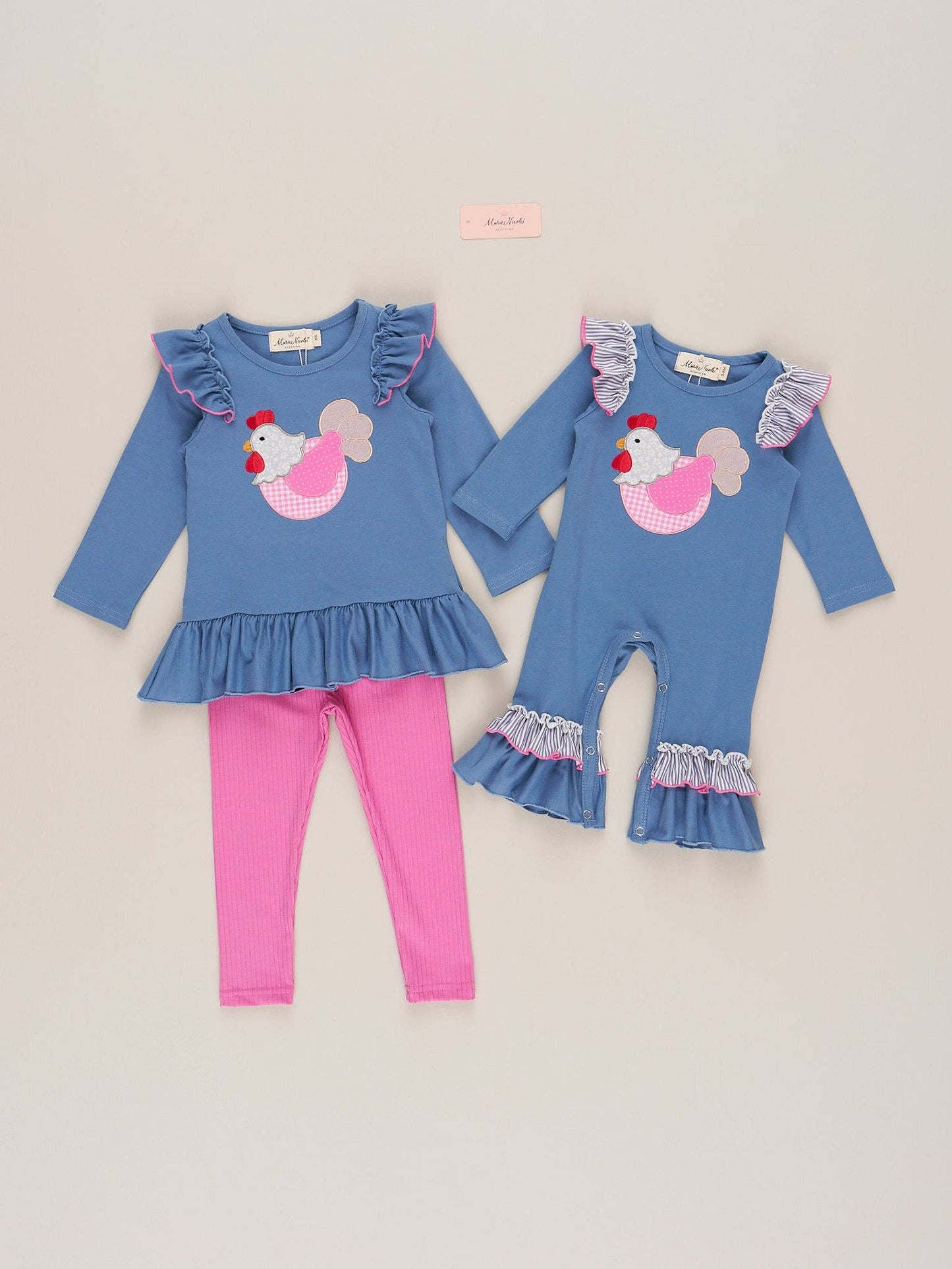 Feathered Friend Ruffle Outfit