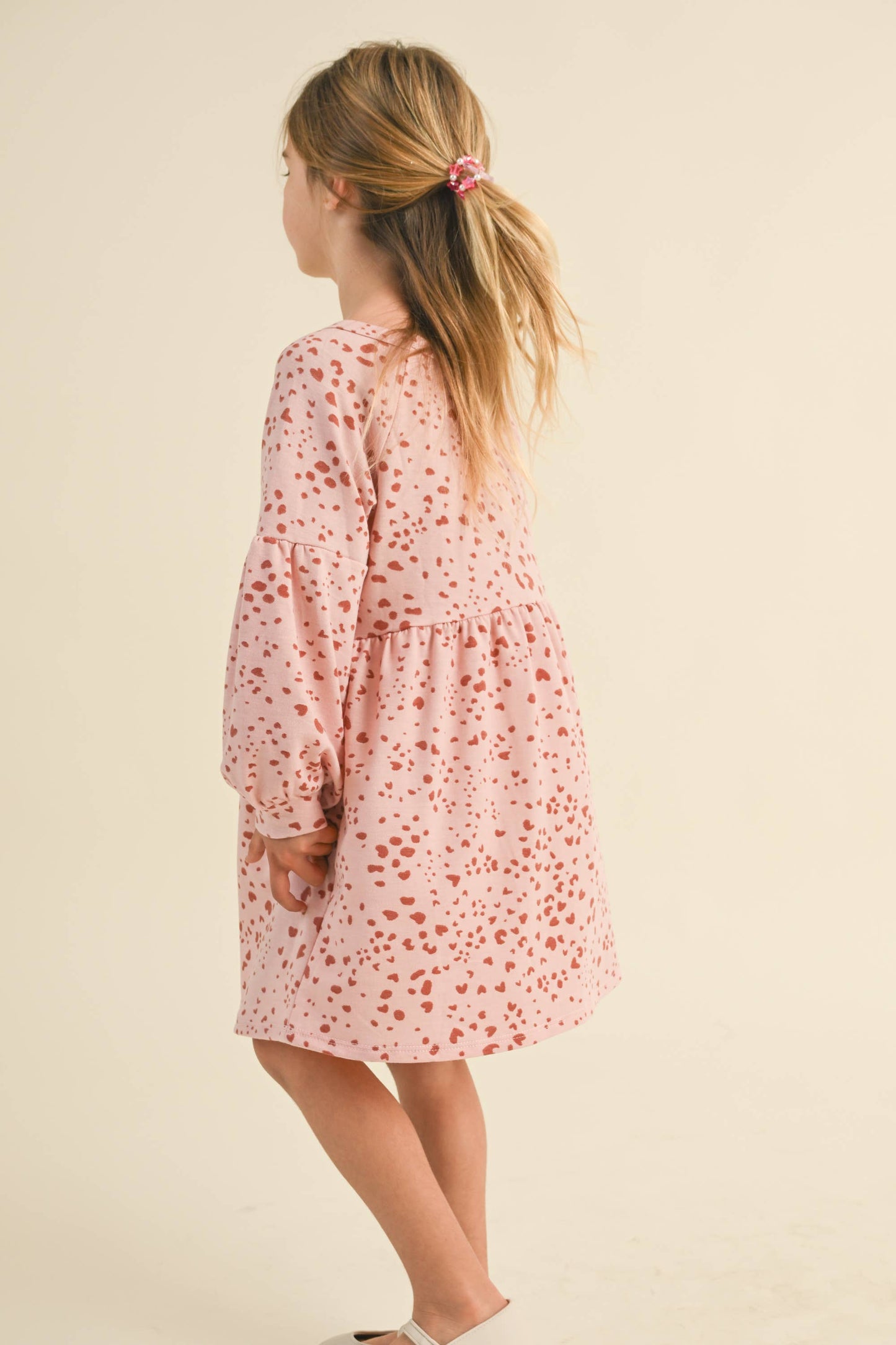 LONG SLEEVE KNIT DRESS