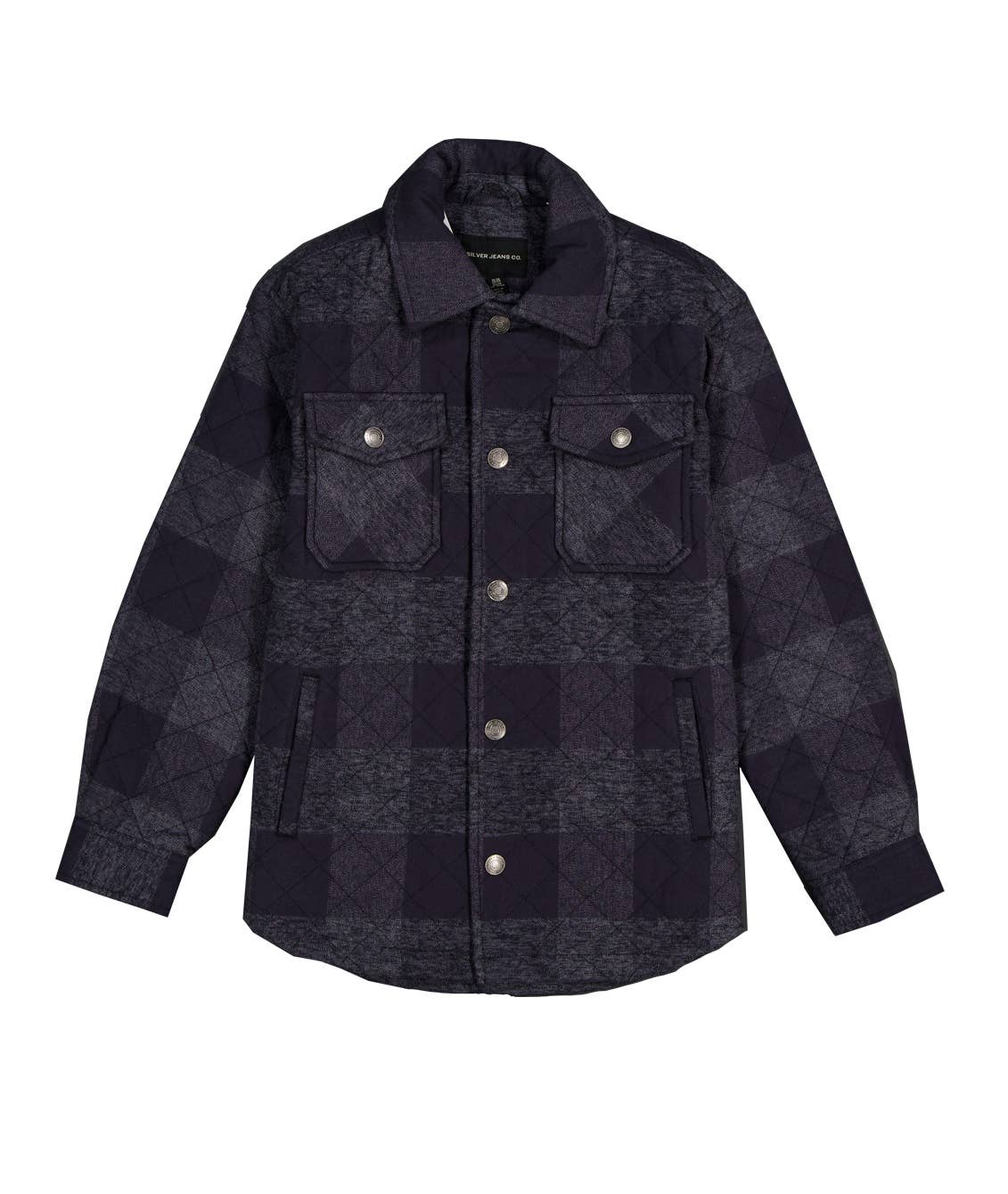 BOYS QUILTED FLANNEL JACKET