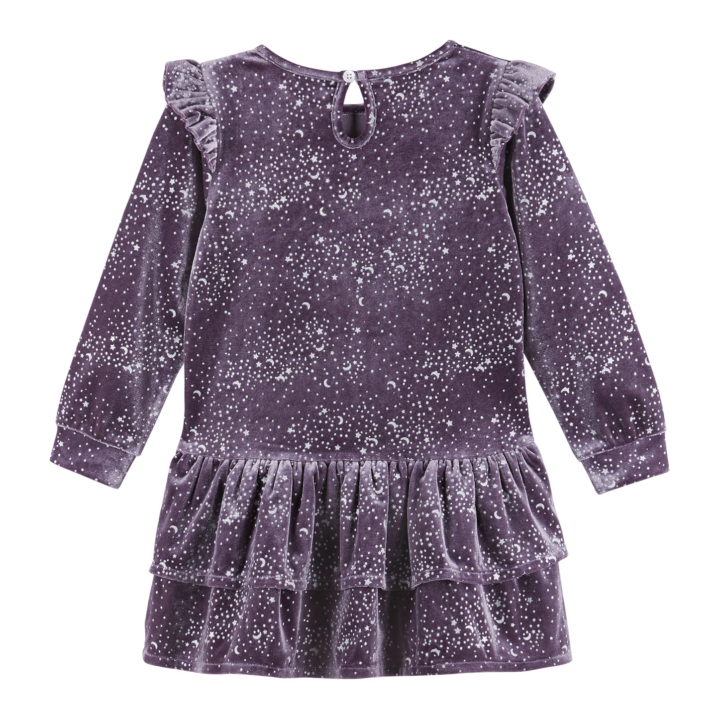Velvet Drop Waist Dress