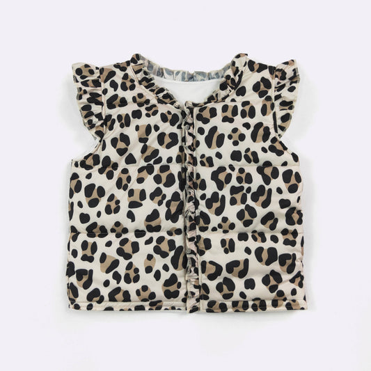 Leopard Girls Vest
