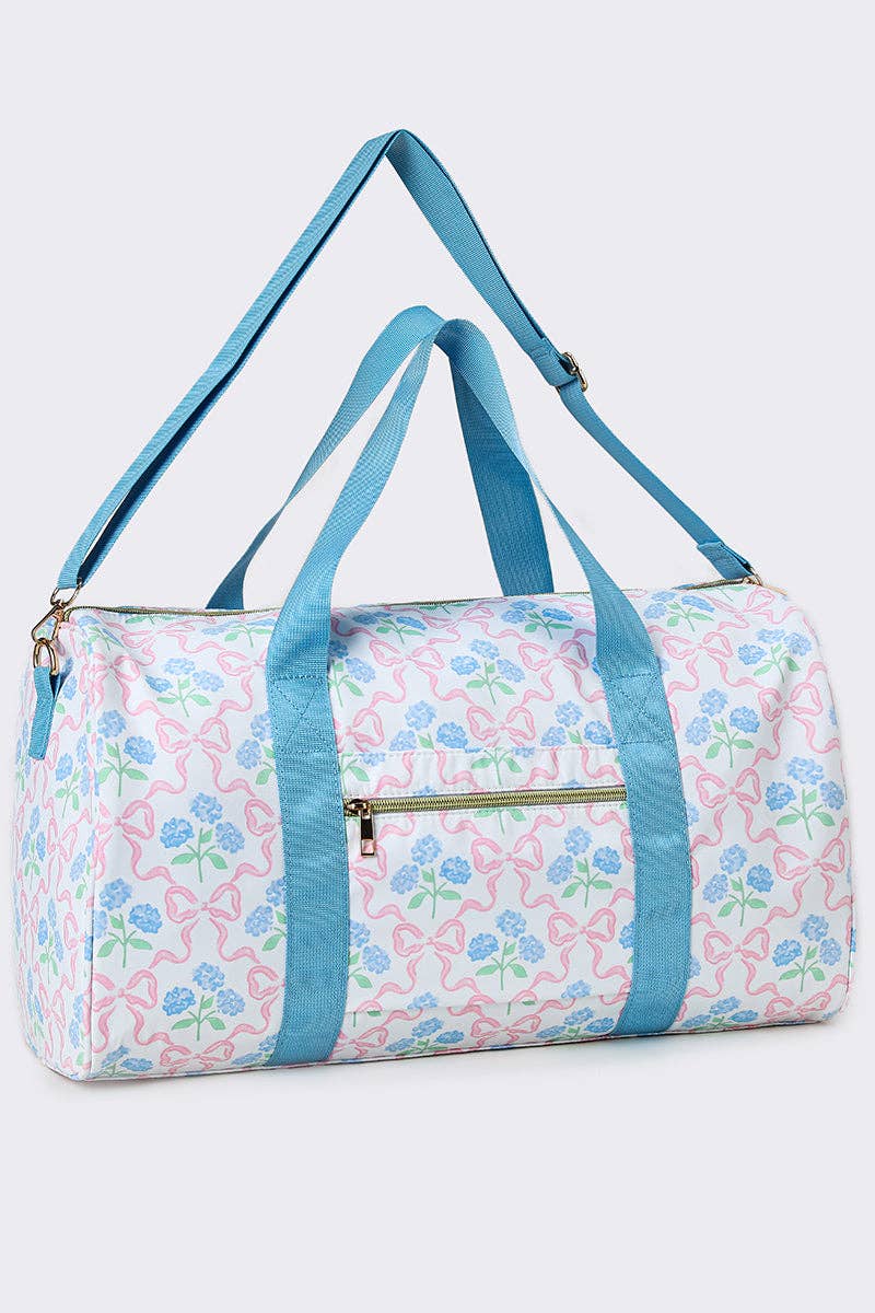 Bow Print Travel Bag