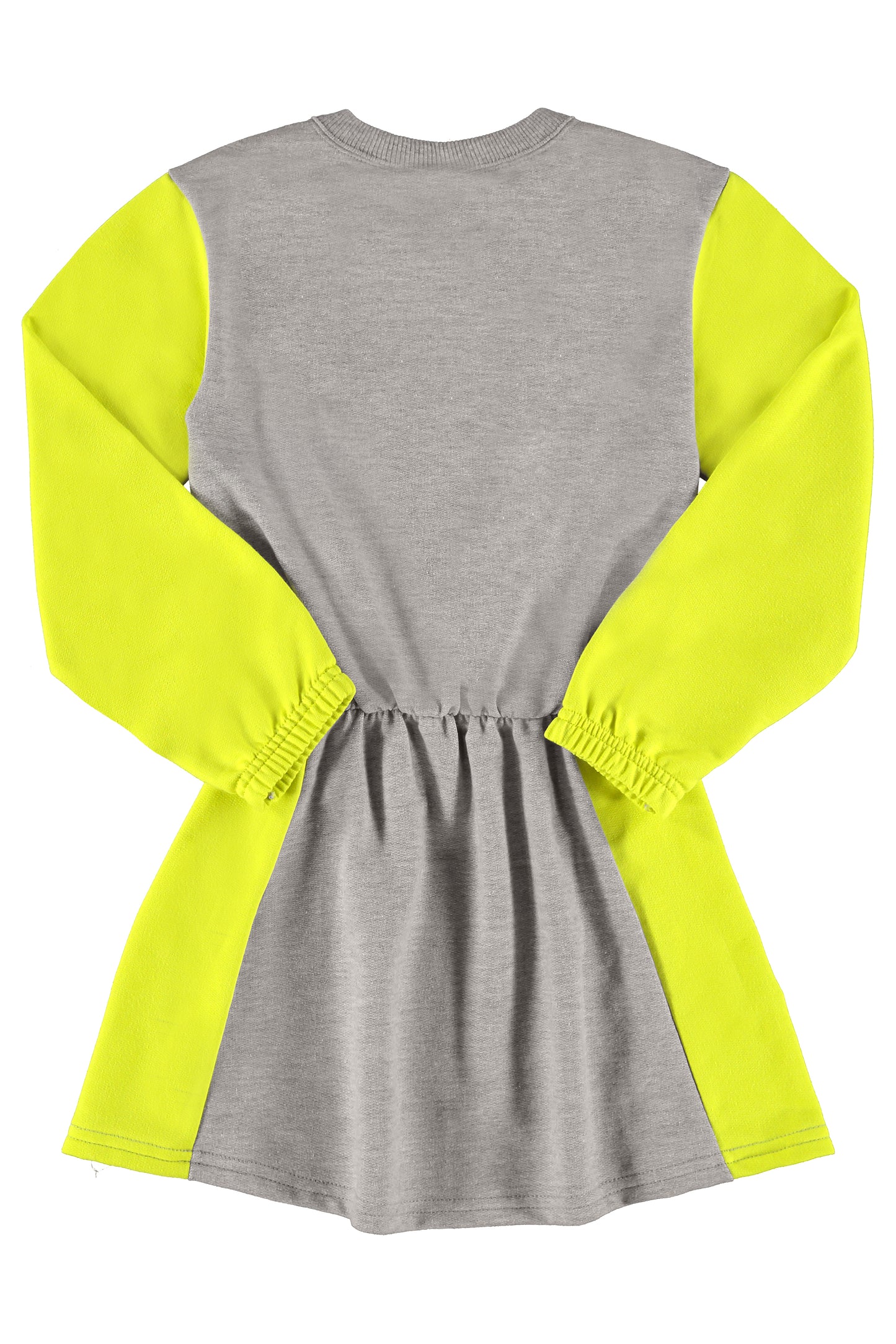 Lime & Grey Dress