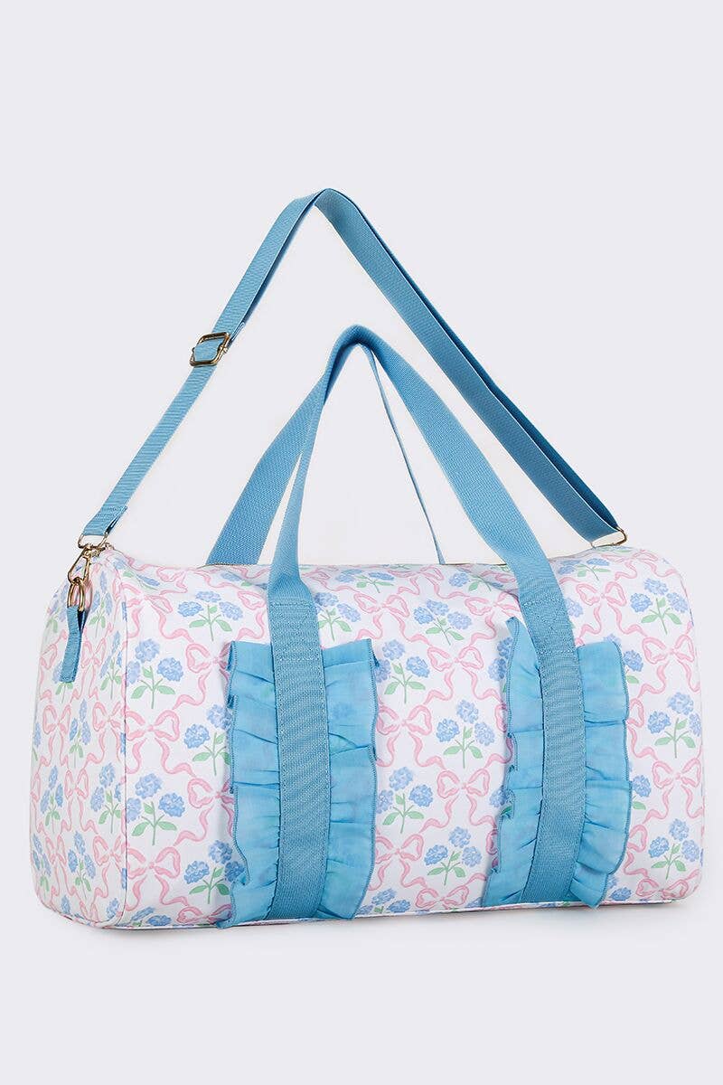 Bow Print Travel Bag