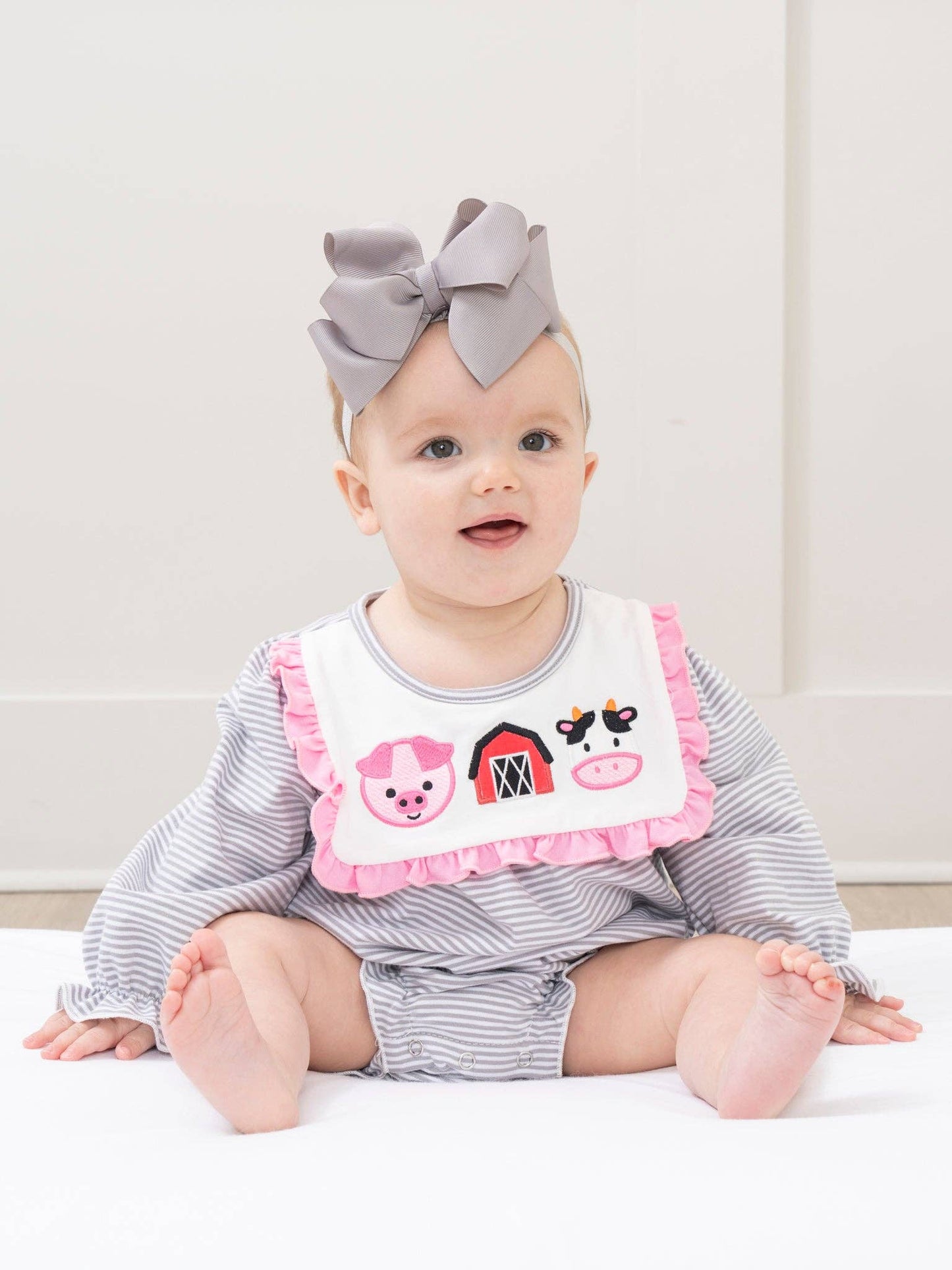 Country Critters Embroidered Bubble