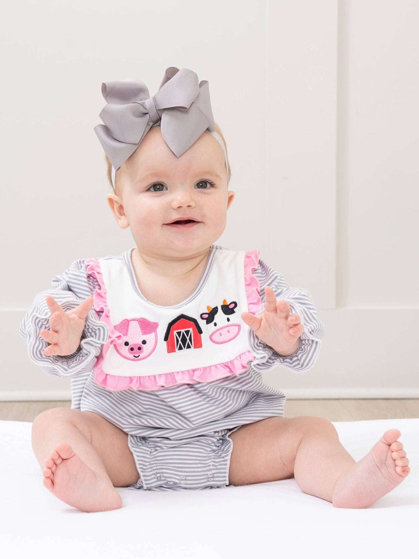 Country Critters Embroidered Bubble