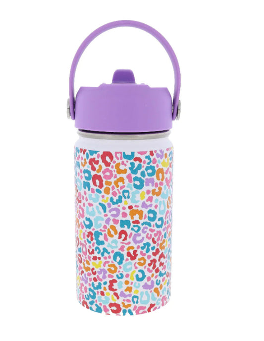 Colorful Leopard Water Bottle