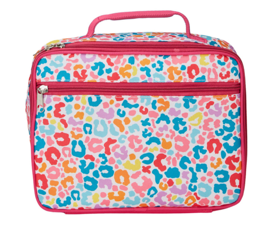 Colorful Leopard Lunch Box