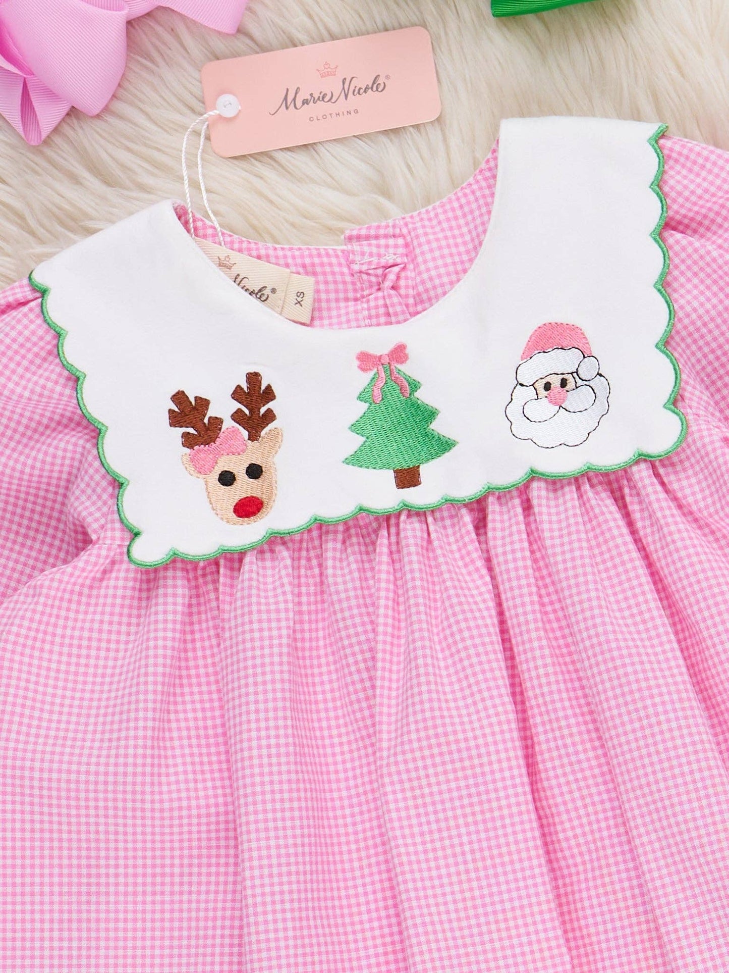 Christmas Trio Cotton Dress