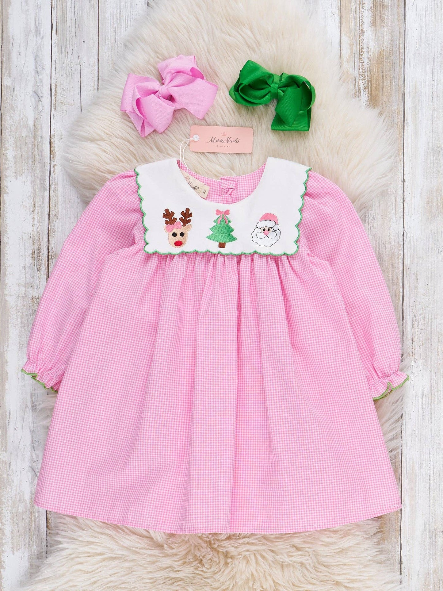 Christmas Trio Cotton Dress