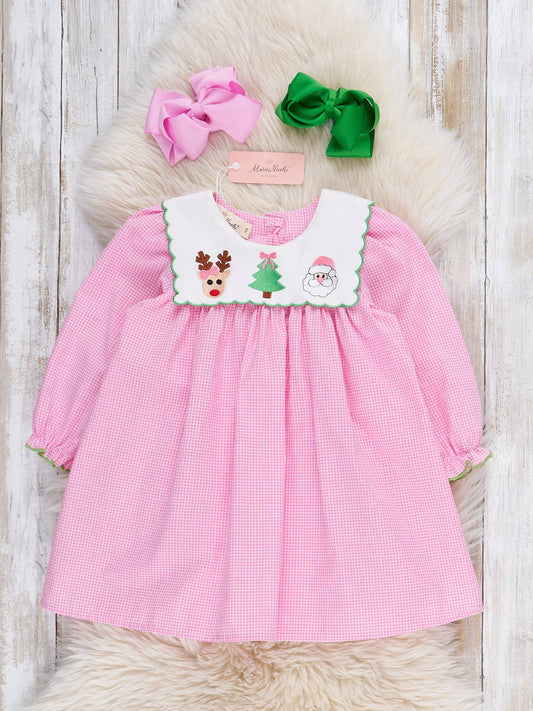 Christmas Trio Cotton Dress