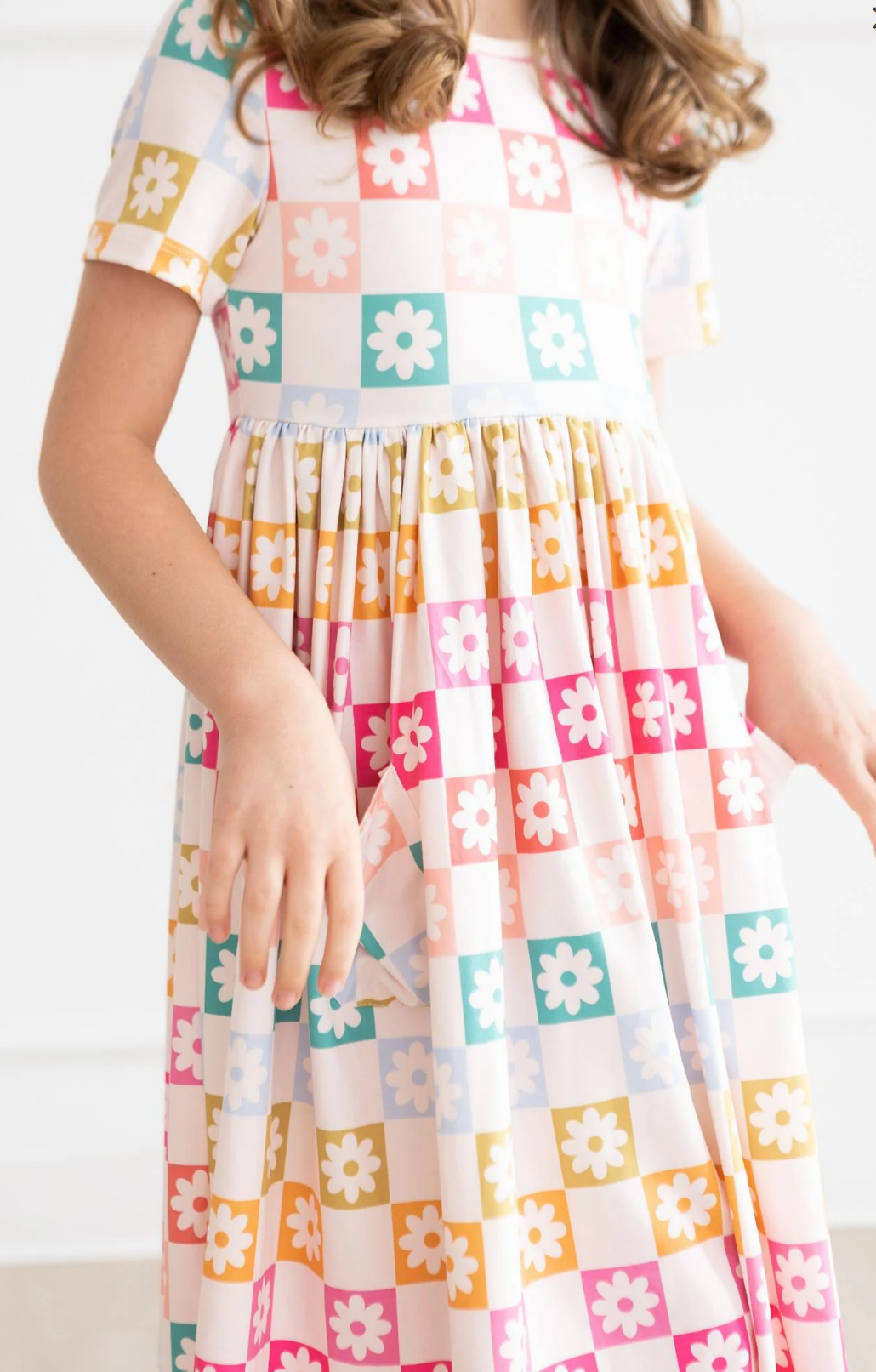 Checkmate Pocket Twirl Dress