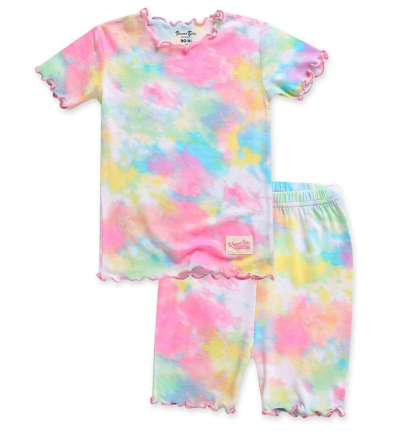 Neon Tie Dye Bamboo Pj Set