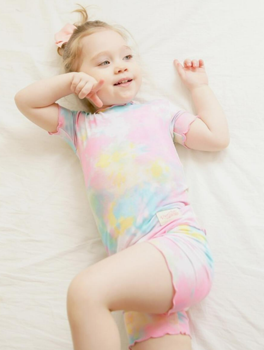 Neon Tie Dye Bamboo Pj Set