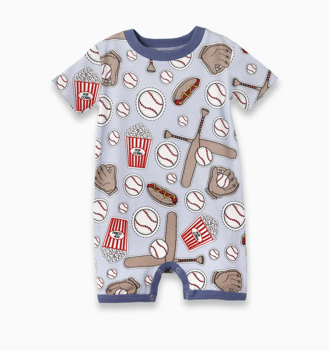 Bamboo Baseball Romper