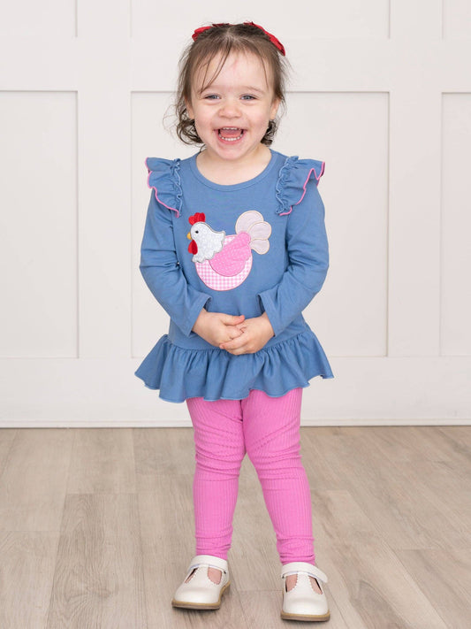 Feathered Friend Ruffle Outfit