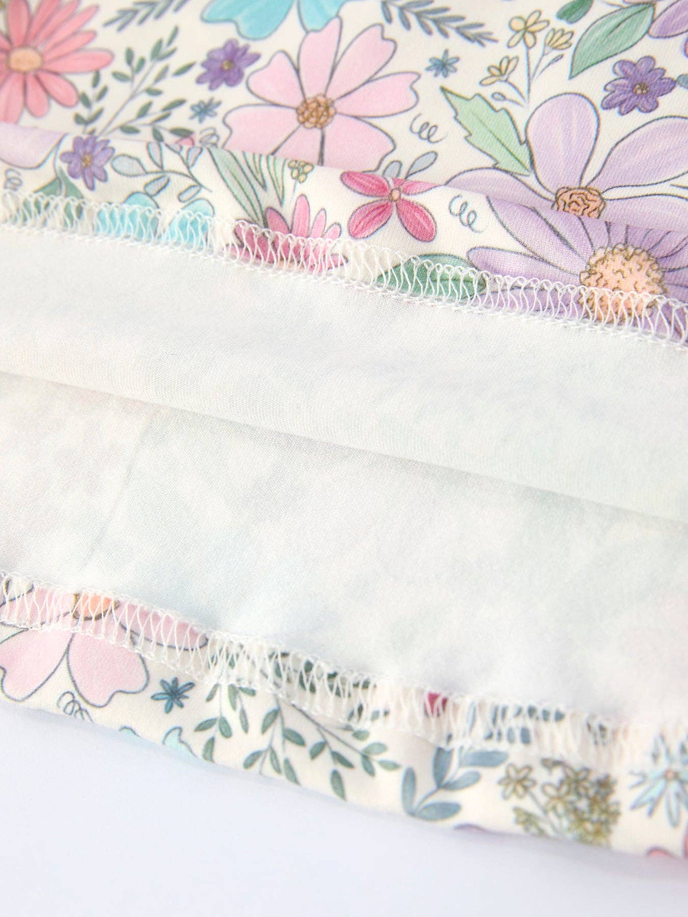 Girls Pink Floral Sleeveless Vest Top and Shorts Set