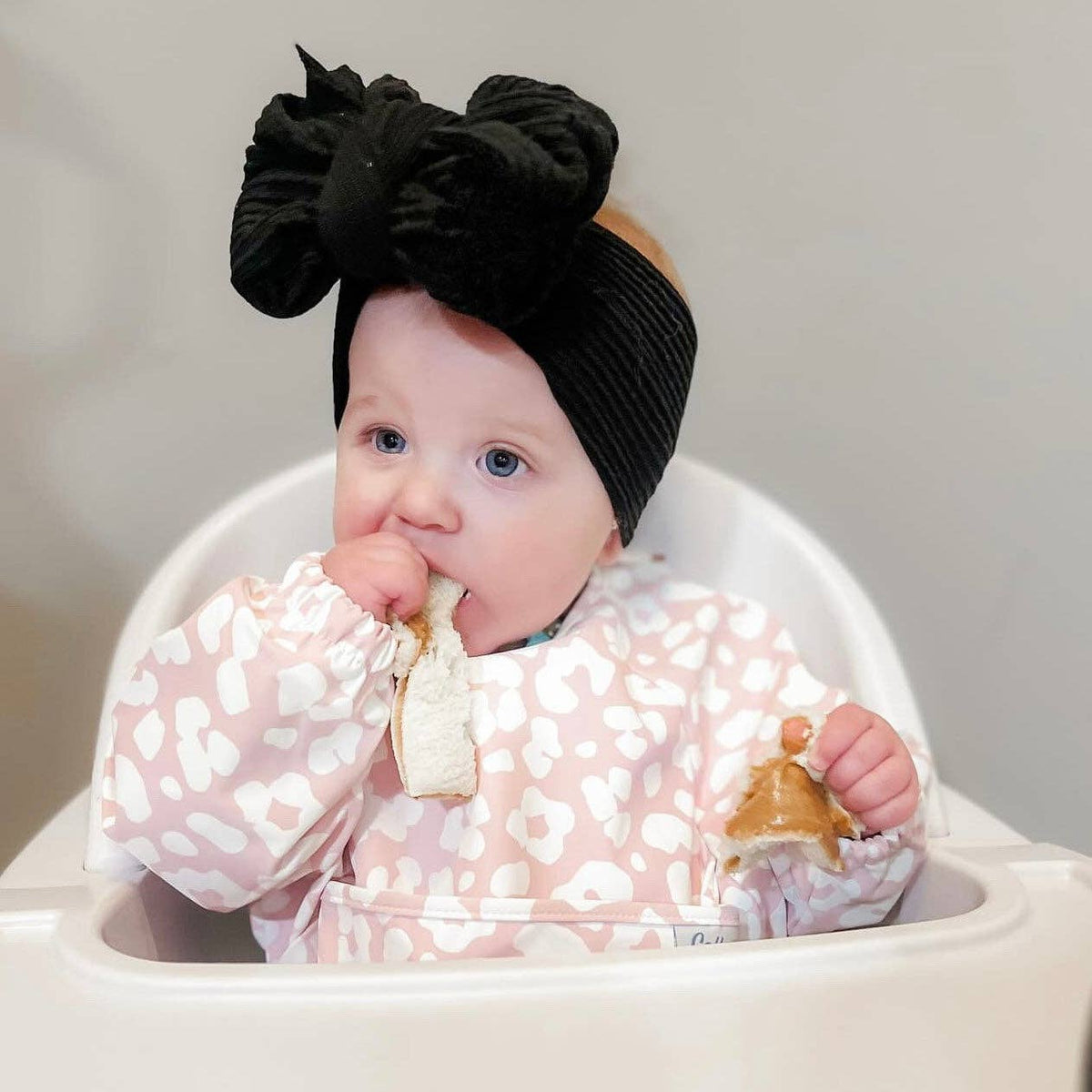 The Grayson Long Sleeve Bib - Leopard