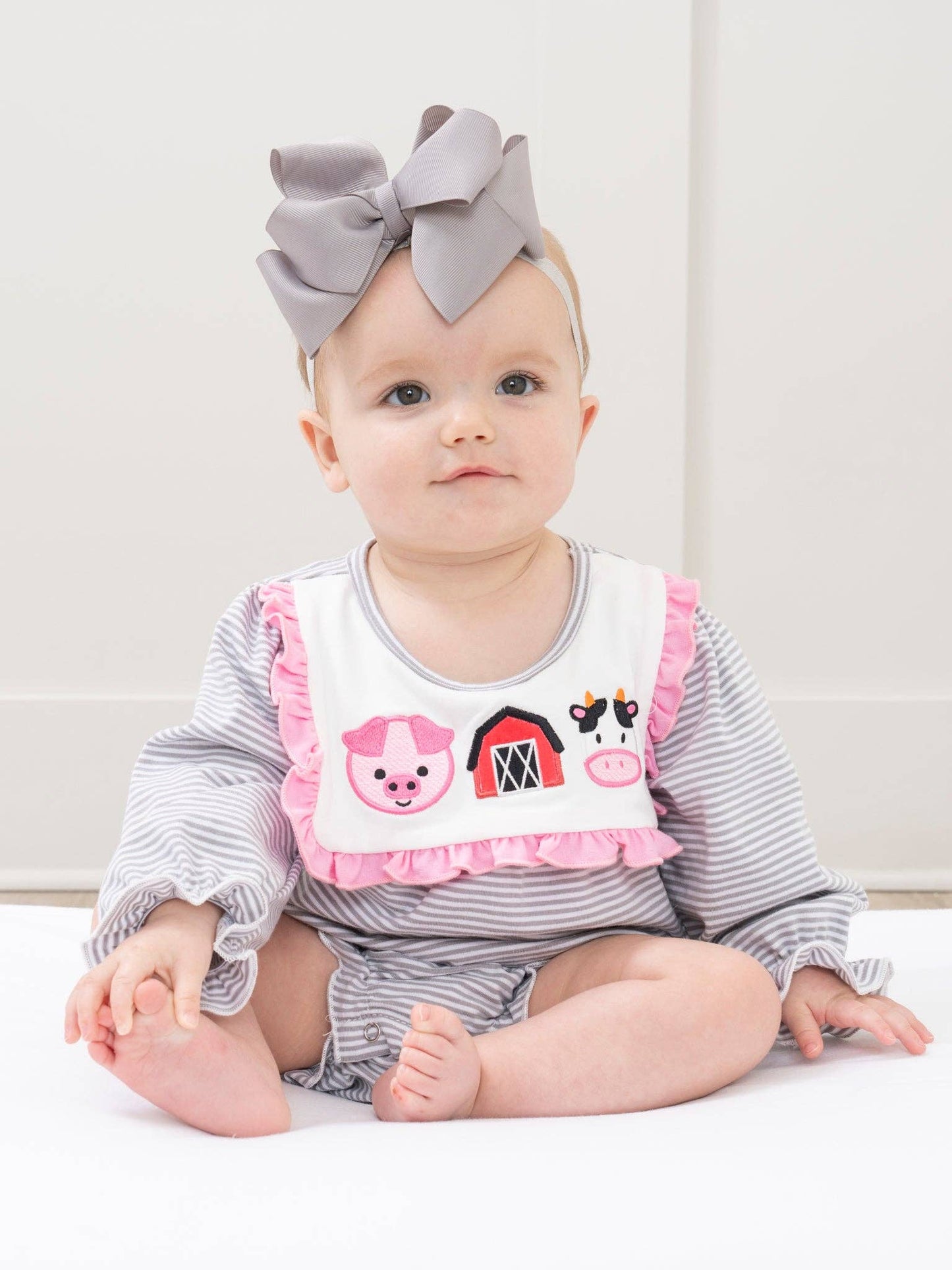 Country Critters Embroidered Bubble