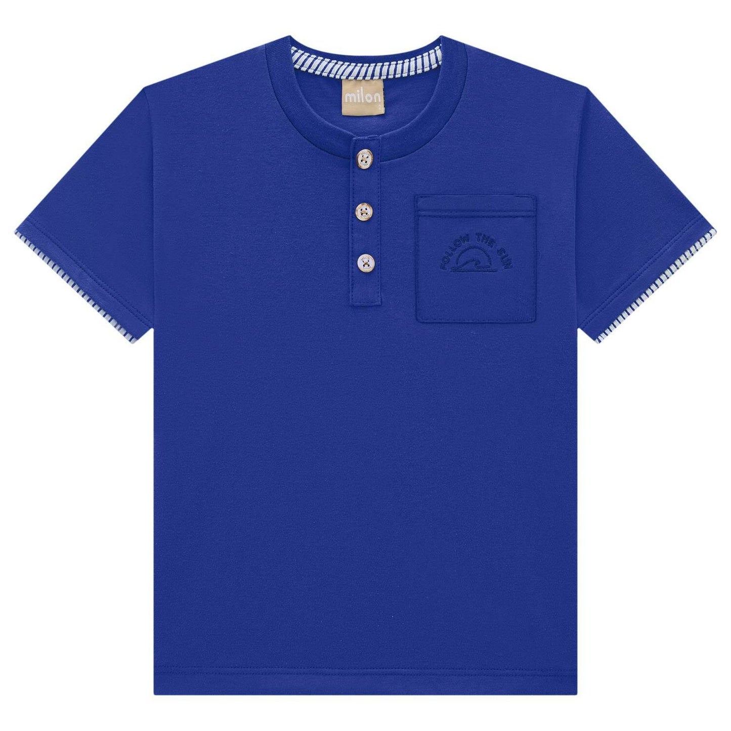 Royal Blue Henley Set