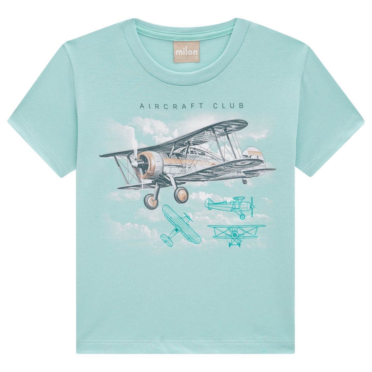 Mint Airplane Shirt