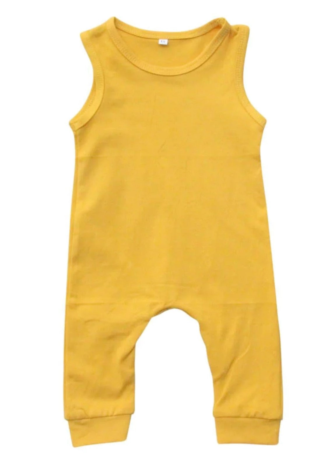 Mustard Tank Romper