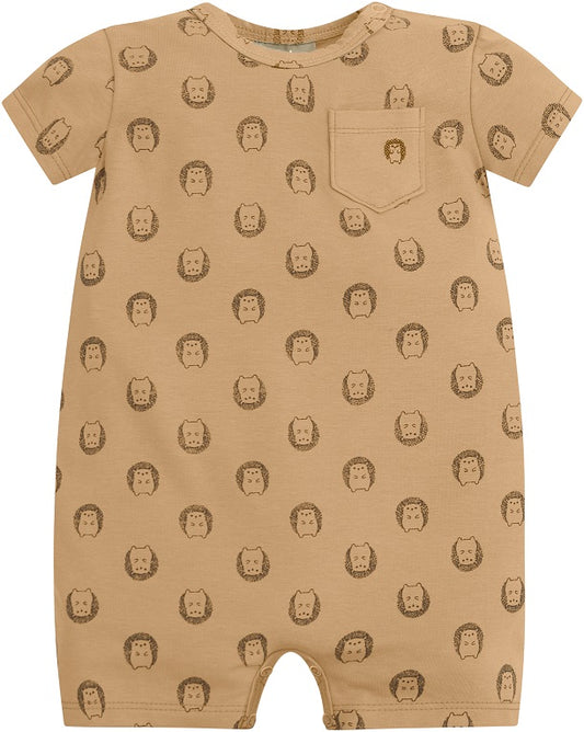 Gold Hedge Hog Romper