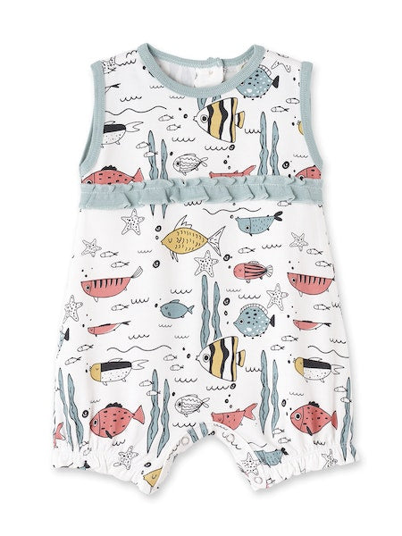 Fish bubble Romper